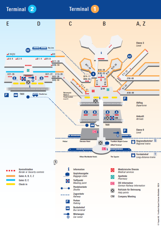 สนามบินแฟรงค์เฟิร์ต แอม เมน ( FRA )